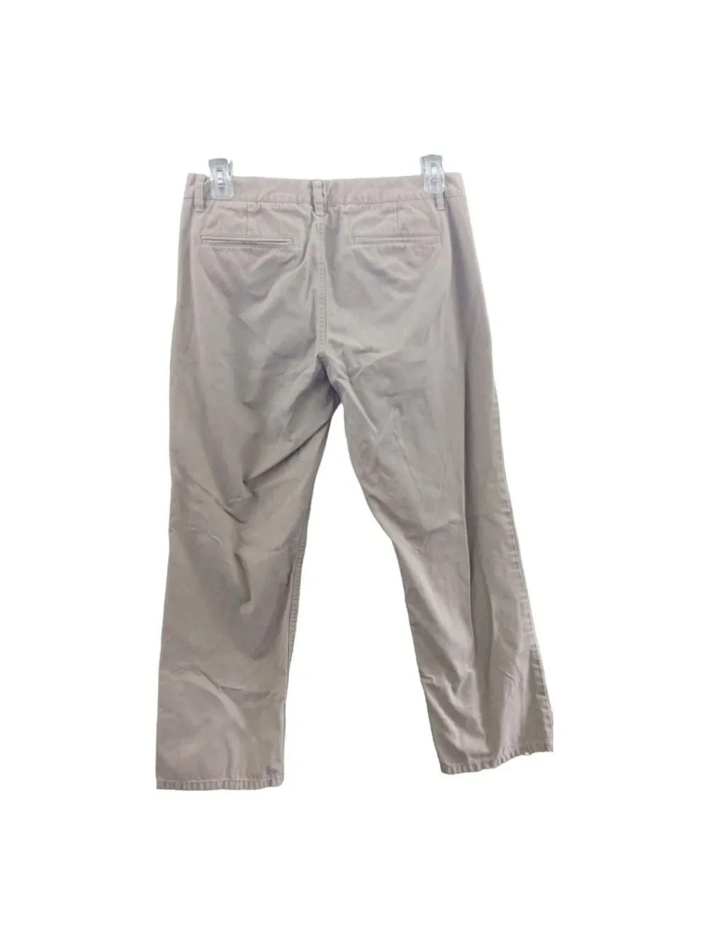 Bonobos Straight Cotton Khakis Size 34x32 (hemmed to 28